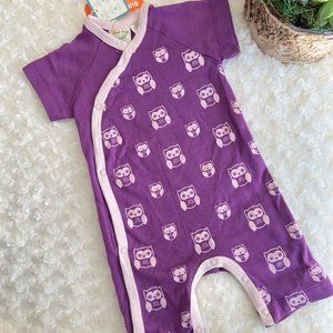 Organic Kimono Romper NWT 6 months